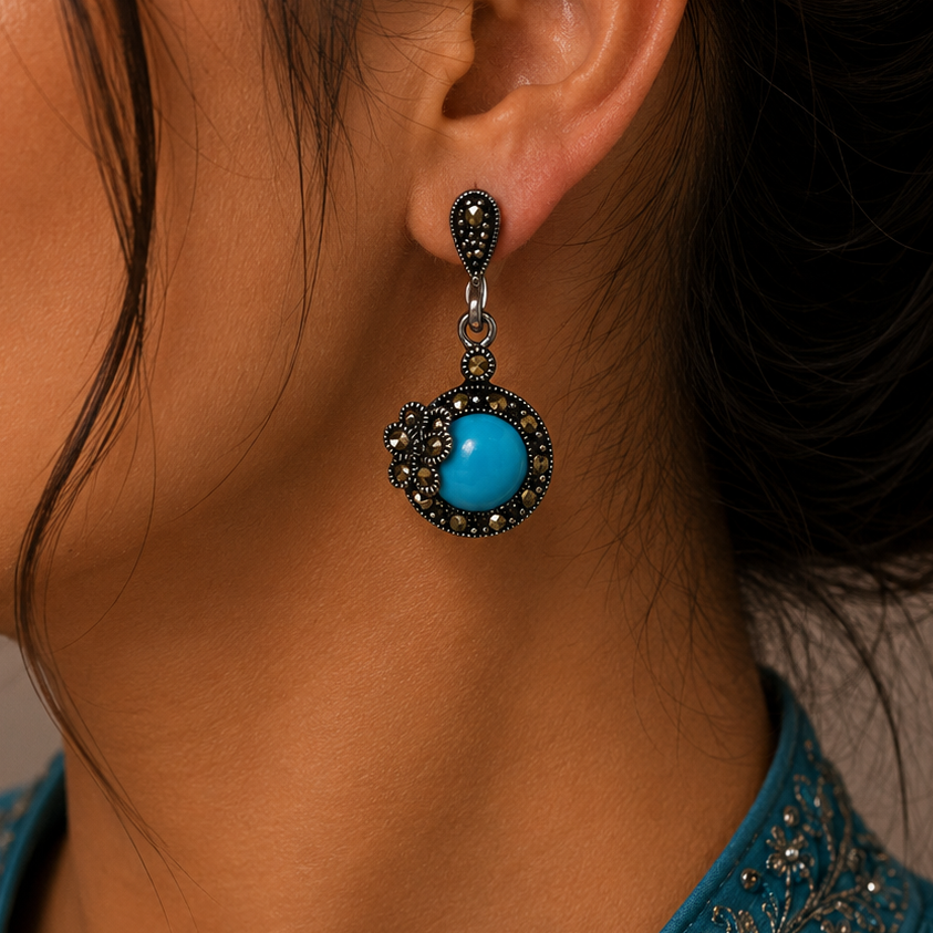 OXIDISED EARRINGS